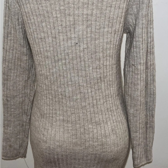 Asos women’s sweater dress cowl neck side slit suze 4 new - Picture 4 of 5